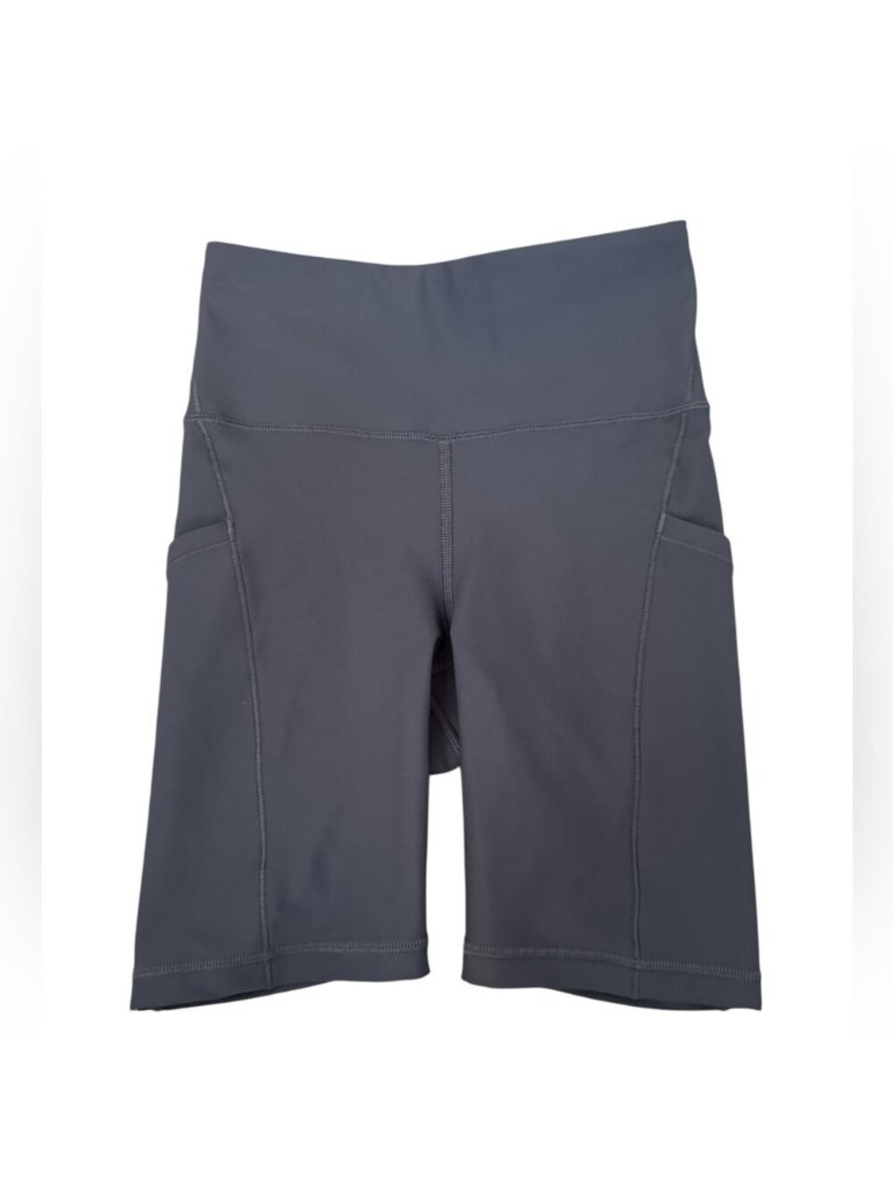 Athleta Interval Stash 7 inch shorts Gray